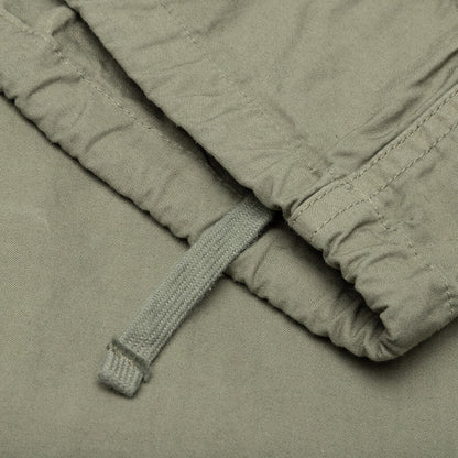 Cotton Poplin Frame Snap Overshirt - Olive