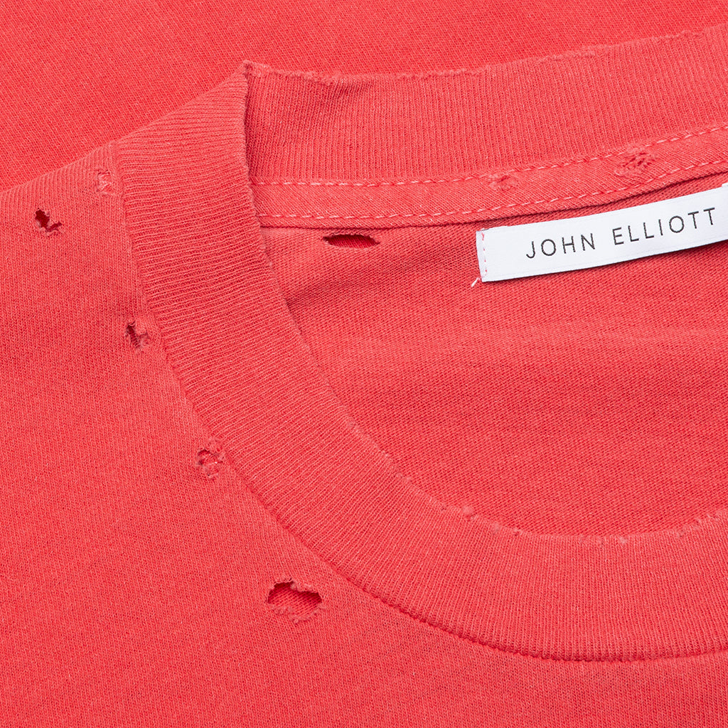 Folsom Pocket Tee - Vintage Cardinal
