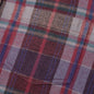 Hemi Oversized Shirt - Elderberry Check