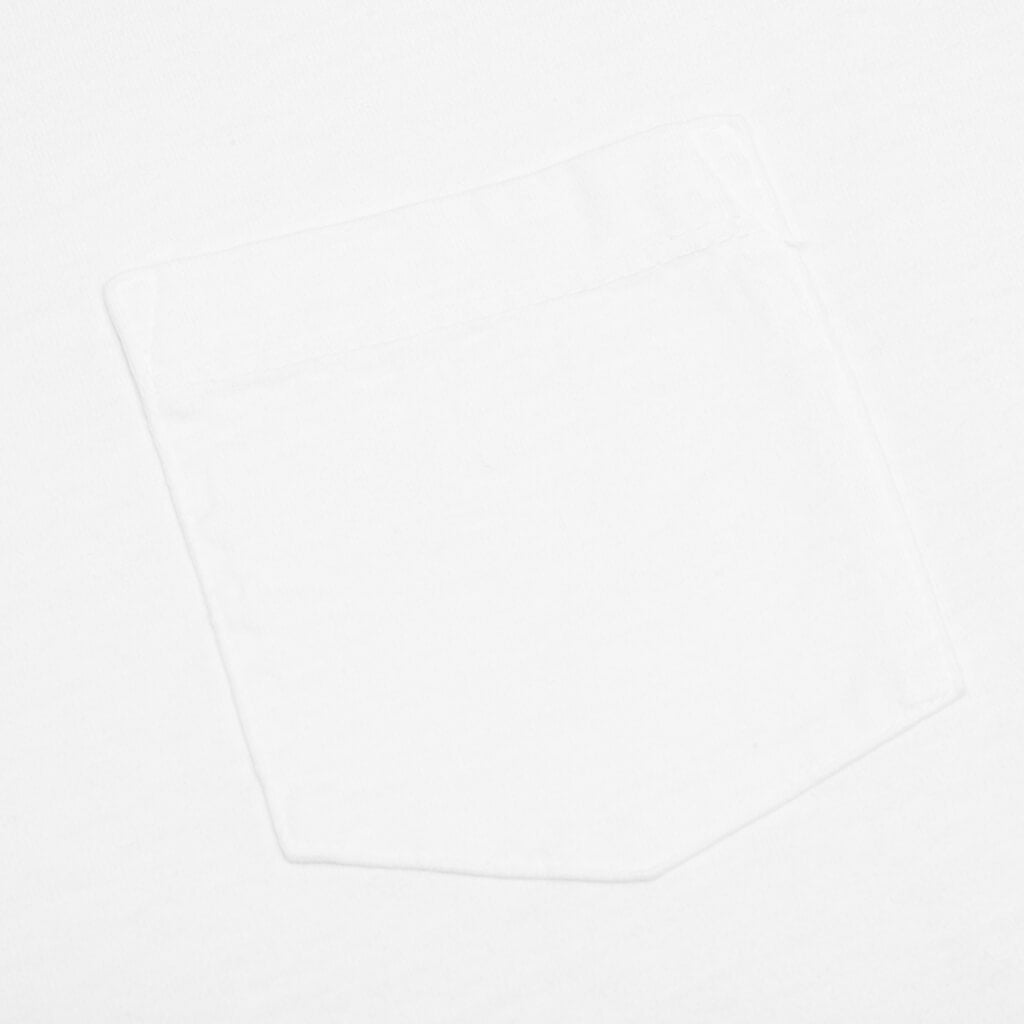 Lucky Pocket Tee - White
