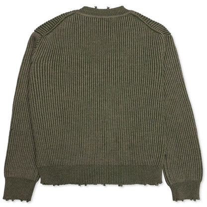 Structure Wool Knit Cardigan - Surplus