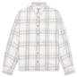 Hemi Oversized Shirt - Ivory/Blue