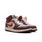 Jordan 1 Mid SE (PS) - Coconut Milk/Varsity Red/Dark Pony