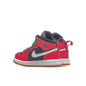 Jordan 1 Mid SE (TD) - Black/Fire Red/Malachite
