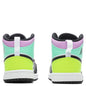 Air Jordan 1 Mid (PS) - White/Volt