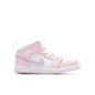 Jordan 1 Mid (TD) - Pink Wash/Violet Frost/White