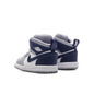 Jordan 1 Mid (TD) - White/Midnight Navy/Wolf Grey