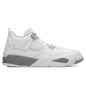 Air Jordan 4 Retro (PS) - White/Fire Red
