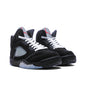 Air Jordan 5 Retro OG 'Black Metallic Reimagined' (PS) - Black/White/Metallic Silver/Fire Red