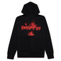 AJ4 FLC Pullover Hoodie - Black/University Red