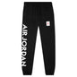 AJ4 Graphic Fleece Pants - Black/University Red