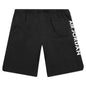 AJ4 Graphic Fleece Shorts - Black