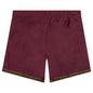 Essentails Woven Shorts - Cherrywood Red/White