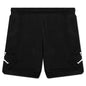 Essential Fleece Diamond Short - Black/White
