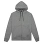 Essential Fleece Full-Zip Hoodie - Carbon Heather