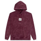 Essential Washed Fleece Hoodie - Cherrywood Red