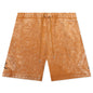 Essential Washed Fleece Shorts - Chutney/Black