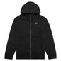 Essential Fleece Full-Zip Hoodie - Black