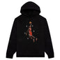 Essential Graphic Fleece Hoodie - Black