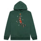 Essential Graphic Fleece Hoodie - Noble Green