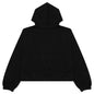 Essential Women's Fleece Hoodie - Black/Gym Red
