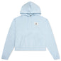 Essential Women's Fleece Hoodie - Celestine Blue/Heather/