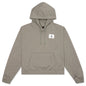 Essential Women's Fleece Hoodie - Light Army/Heather/Saturn Gold