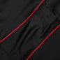 Essential Women's Mid-Rise Bike Shorts - Black/Black/University Red