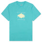 Flight Essentials T-Shirt - Washed Teal/White/Citron Tint