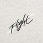 Flight Essentials '85 L/S T-Shirt - Oatmeal Heather/White