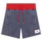 Flight Women's Fleece Shorts - Midnight Navy/University Red
