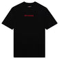 S/S T-Shirt - Black/Gym Red
