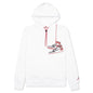 Jumpman Holiday Pullover Hoodie - White