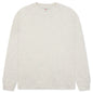 Wordmark L/S Tee - Oatmeal Heather