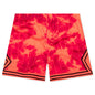 (Her)itage Women's Diamond Short - Bright Crimson/Black