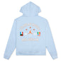 Jordan x Maison Chateau Rouge Fleece Hoodie - Celestine Blue