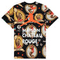 Jordan x Maison Chateau Rouge S/S AOP Tee - Black/Sail/Orange