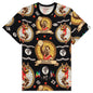 Jordan x Maison Chateau Rouge S/S AOP Tee - Black/Sail/Orange