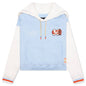 Jordan x Maison Chateau Rouge Women's Fleece Top - Celestine Blue/Sail