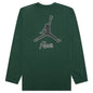 Jordan x Paris Saint-Germain L/S Tee - Noble Green