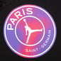 Jordan x Paris Saint-Germain Fleece Pullover Hoodie - Black