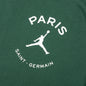 Jordan x Paris Saint-Germain Logo T-Shirt - Noble Green/White