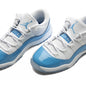 Air Jordan 11 Retro Low 'University Blue' (PS) - White/University Blue/Black