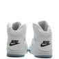 Air Jordan 5 Retro 'White Metallic' (PS) - White/Black/Metallic Silver