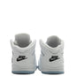 Air Jordan 5 Retro 'White Metallic' (TD) - White/Black/Metallic Silver
