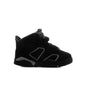 Air Jordan 6 Retro 'Cap and Gown' (TD) - Black/Reflect Silver/Black