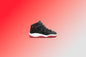Jordan 11 Retro (TD) 'Bred Velvet' - Black/Gym Red/White