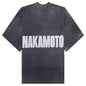 Jumbo Font Oversized Tee - Vintage Black