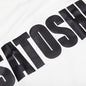 Jumbo Font Oversized Tee - White