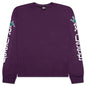 Jumbo Pigment Dyed L/S Tee - Purple